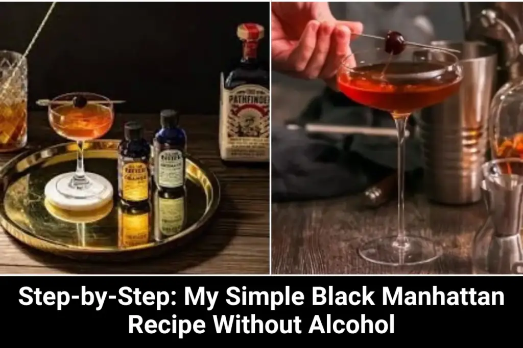 Step-by-Step: My Simple Black Manhattan Recipe