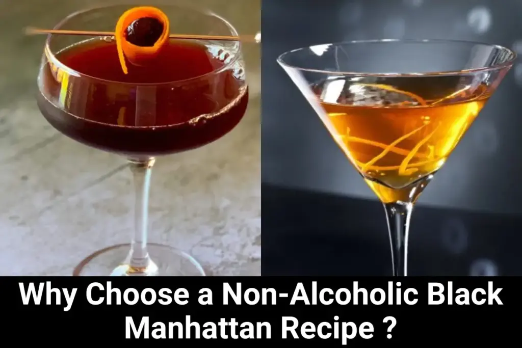 Why Choose a Non-Alcoholic Black Manhattan Recipe?