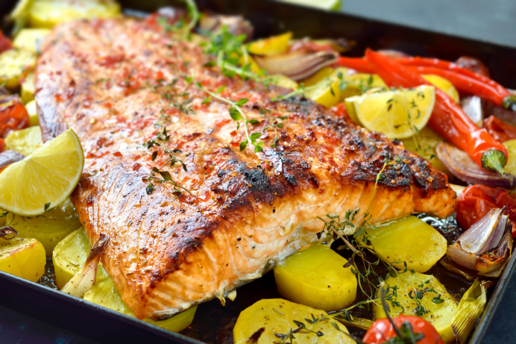Baking Teriyaki Salmon: A Healthier Alternative