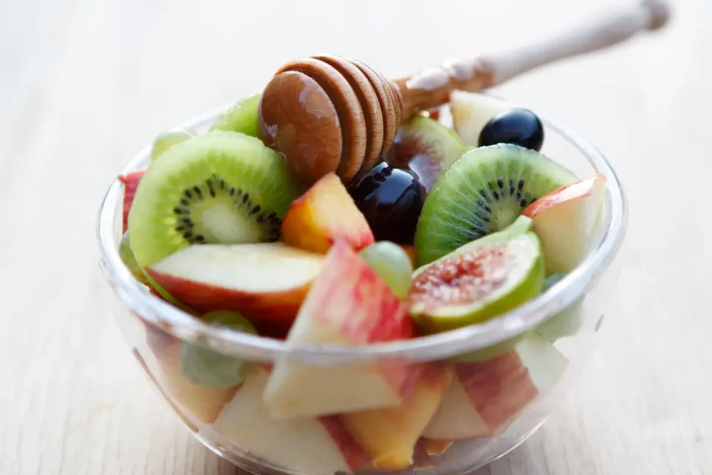 Mexican Fruit Salad with Honey Dressing