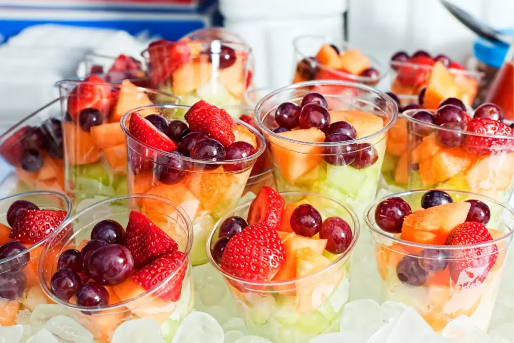Mexican Fruit Salad in Cups