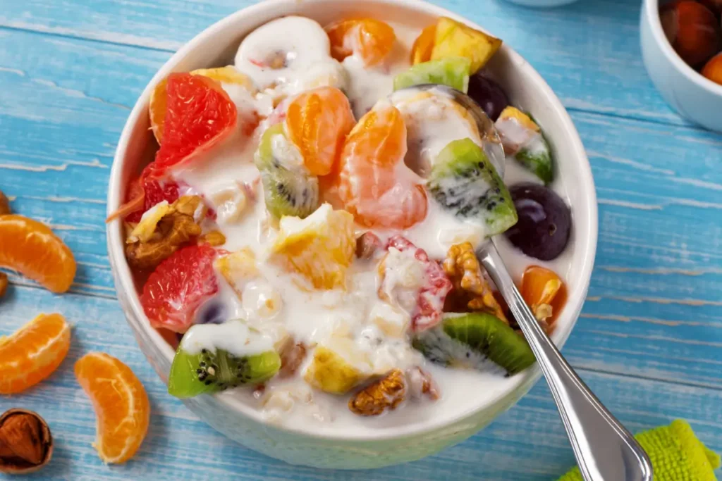Mexican Fruit Salad with Yogurt
