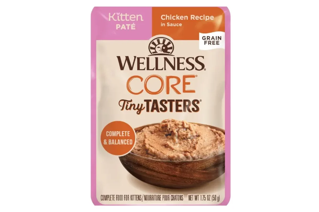 4. Wellness CORE Grain-Free Kitten Food – ★★★★★